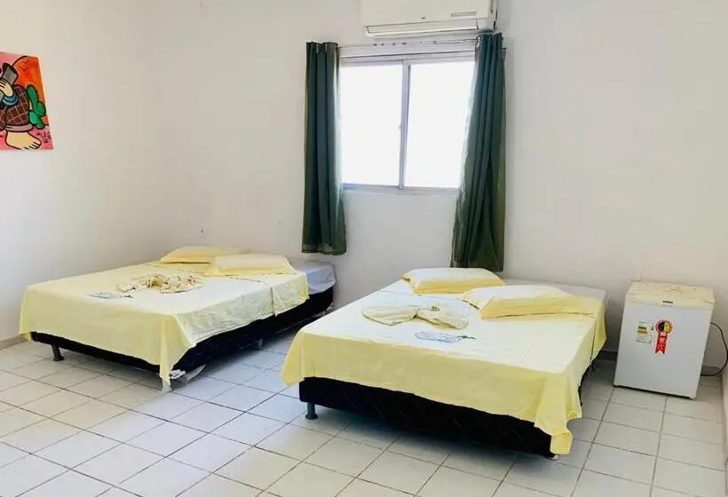 景色の見えるスタンダード４人部屋, Pousada Beira Mar