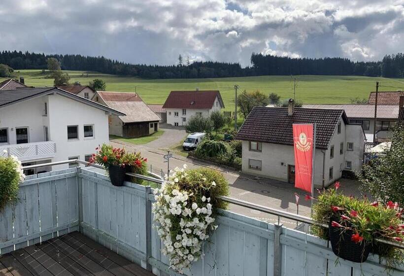 침실 1개 발코니 아파트, Landgasthaus Zum Kreuz Gbr