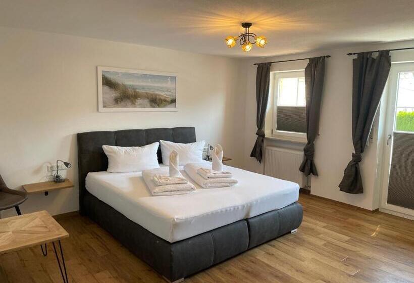 آپارتمان 1 خوابه با بالکن, Landgasthaus Zum Kreuz Gbr