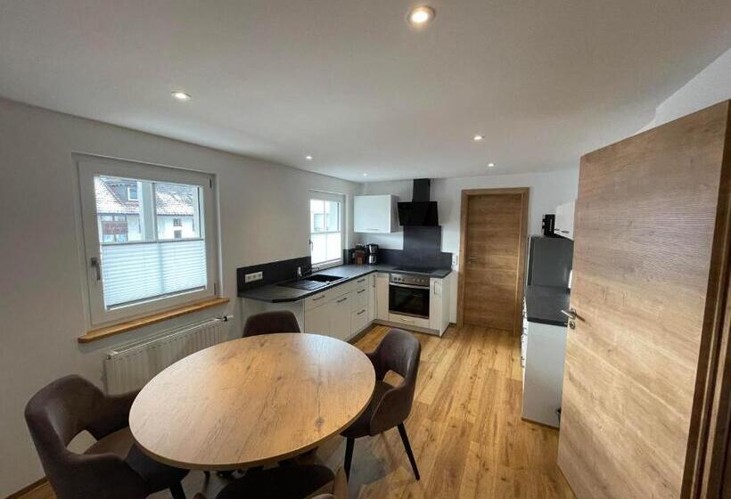 آپارتمان 1 خوابه با بالکن, Landgasthaus Zum Kreuz Gbr