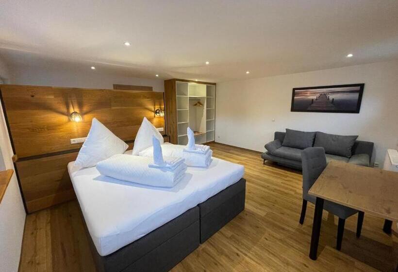 آپارتمان 1 خوابه با بالکن, Landgasthaus Zum Kreuz Gbr