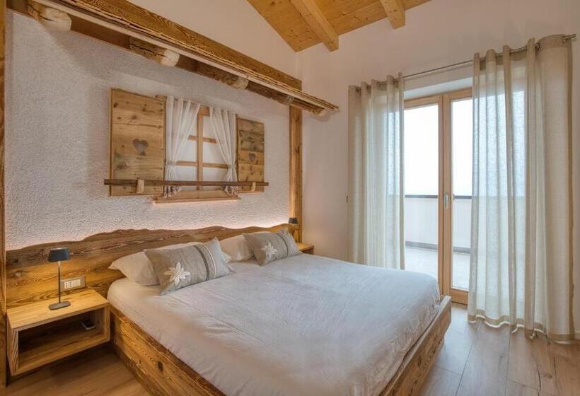 اتاق استاندارد با بالکن, Agritur Maso Librar