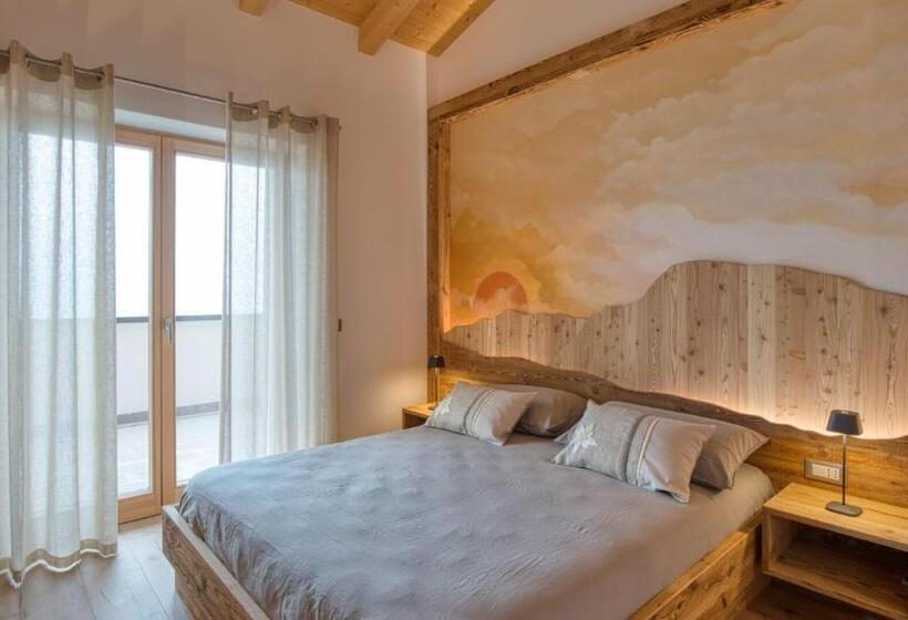 اتاق استاندارد سه تخته با بالکن, Agritur Maso Librar
