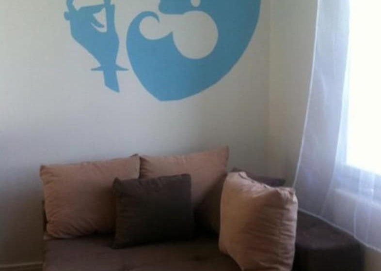 标准四人间共用浴室, Hostel Flensburg