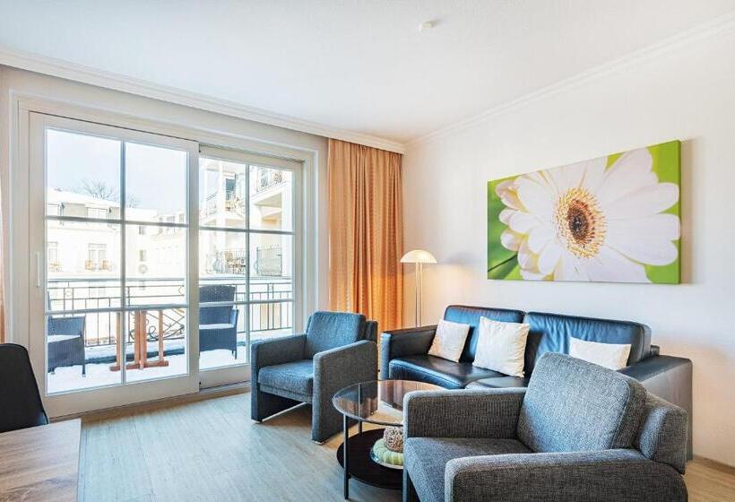 2ベッドルームアパートメント, Seetelhotel Ostseeresidenz Heringsdorf