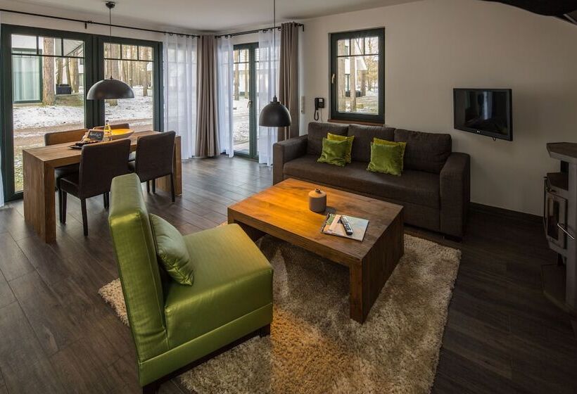 Дом 2 Спальни, Van Der Valk Naturresort Drewitz