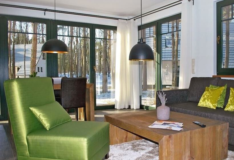 Дом 2 Спальни, Van Der Valk Naturresort Drewitz