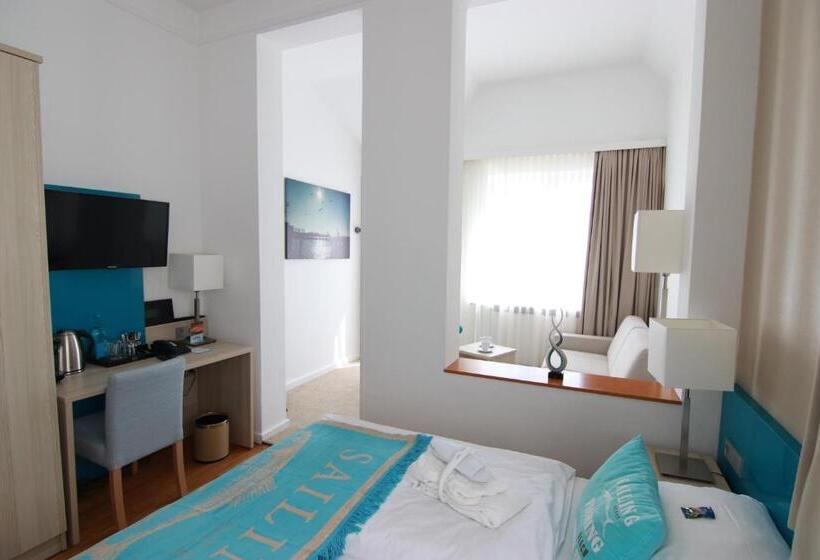 חדר סטנדרט לשלושה, Villa Wellenrausch   Adults Only