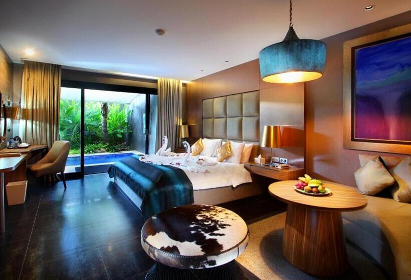 Люкс с Бассейном, Amaroossa Suite Bali