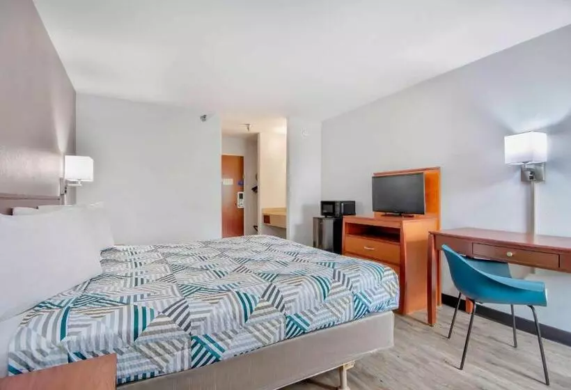 اتاق لوکس با تخت بزرگ, Motel 6 Abbeville  La