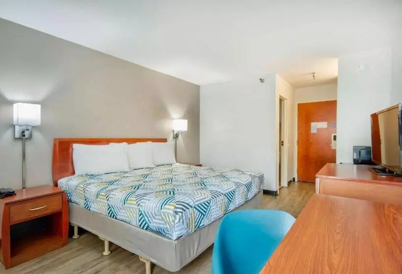 اتاق استاندارد با تخت بزرگ, Motel 6 Abbeville  La