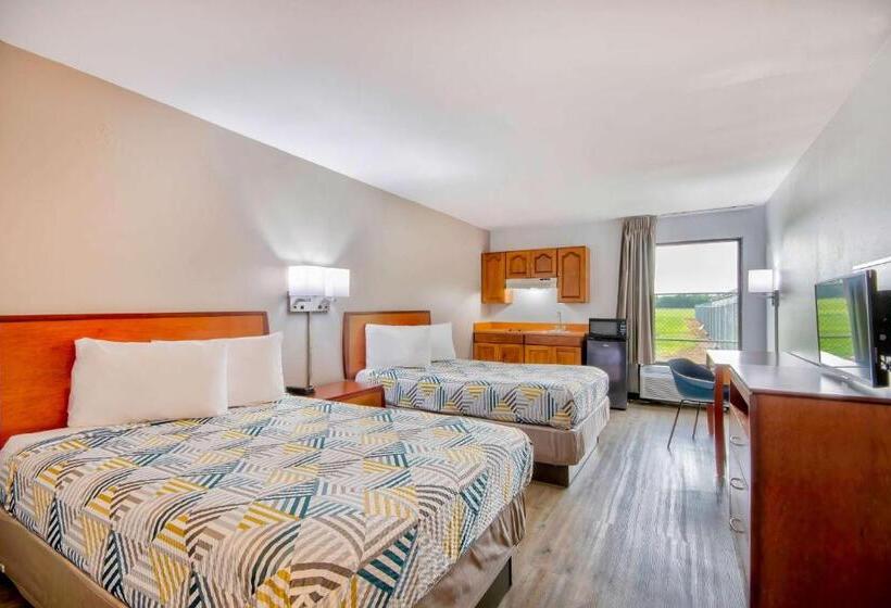 غرفة ديلوكس رباعية, Motel 6 Abbeville  La