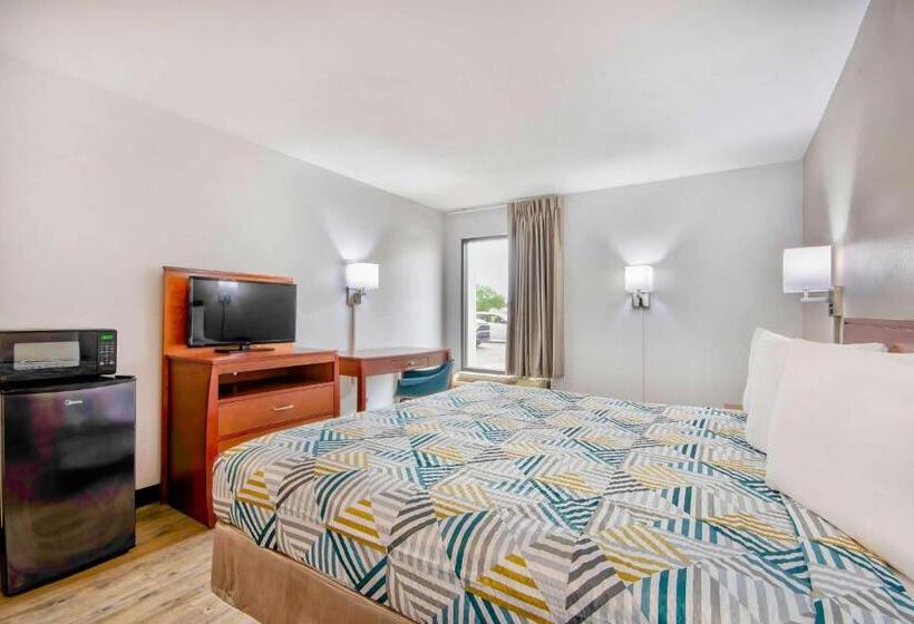 Номер Стандарт Кровать Кинг Адаптированный для Инвалидов, Motel 6 Abbeville  La