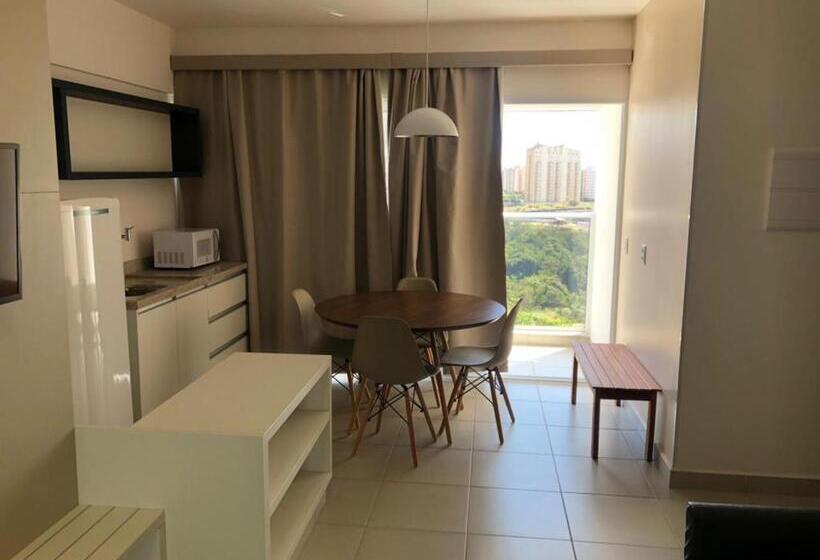 침실 2개 아파트, Evian Thermas Residence