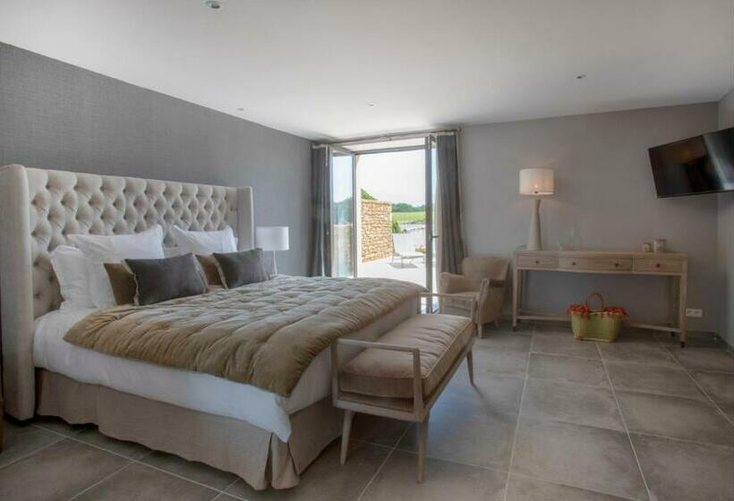 חדר סטנדרט עם מיטת קינג, Domaine De Montine Chambres De Charme