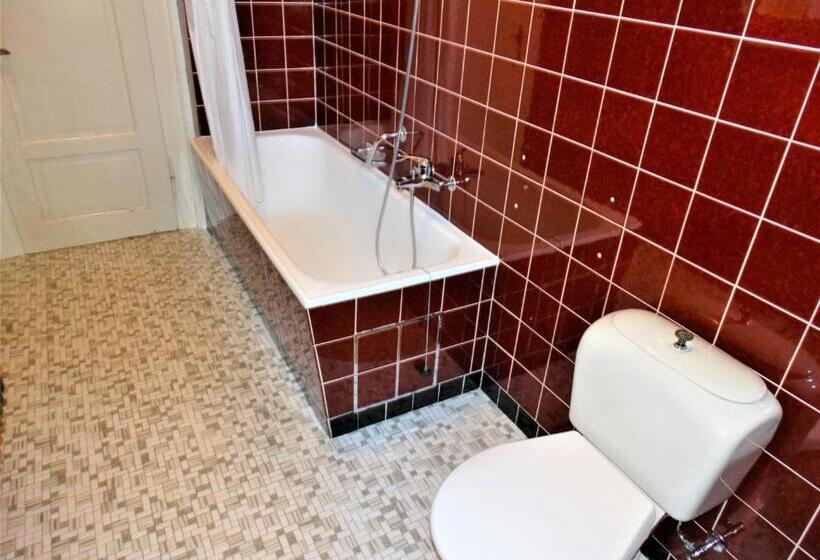 اتاق استاندارد یک تخته با سرویس بهداشتی مشترک, Bündnerhof