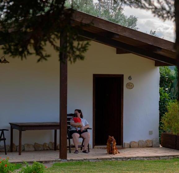 اتاق لوکس با چشم‌انداز باغ, Agriturismo Pantalica Ranch