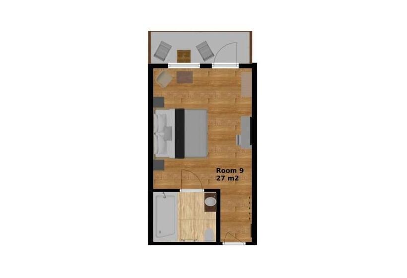 발코니 디럭스 룸, Pension Sonnenheim Rooms&apartments