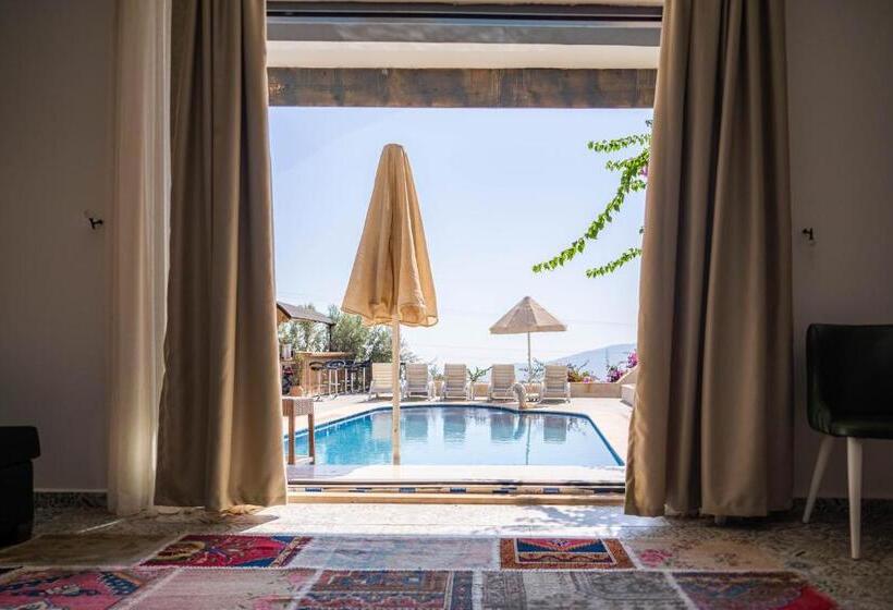 Люкс Вид на Бассейн, Sultan Hotel Kalkan