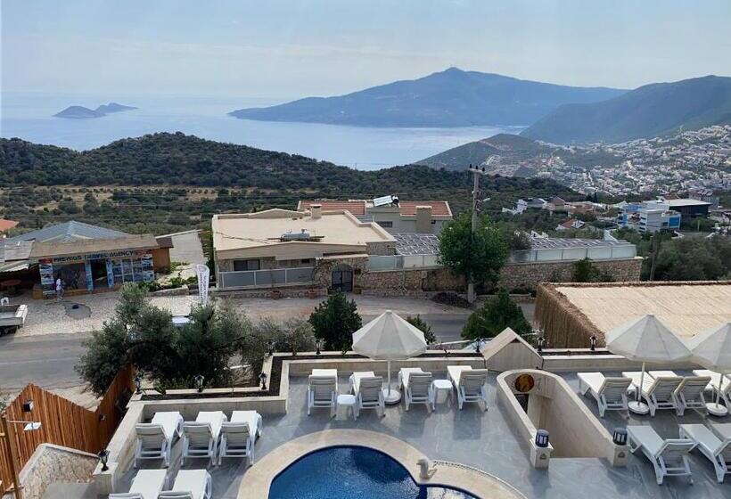 스위트 킹사이즈 침대, Sultan Hotel Kalkan