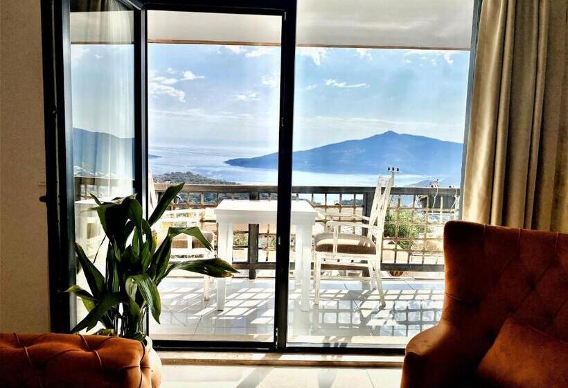 수피리어 스위트 바다 전망, Sultan Hotel Kalkan