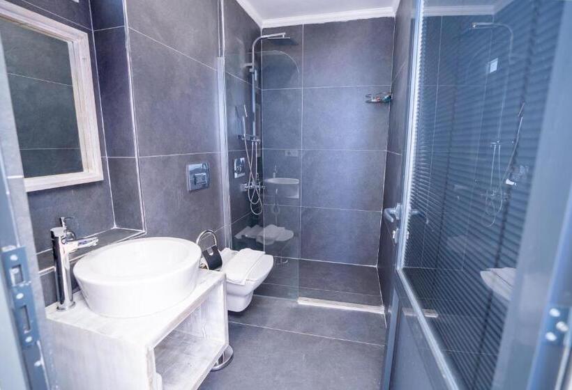 스탠다드 발코니 룸 바다 전망, Sultan Hotel Kalkan