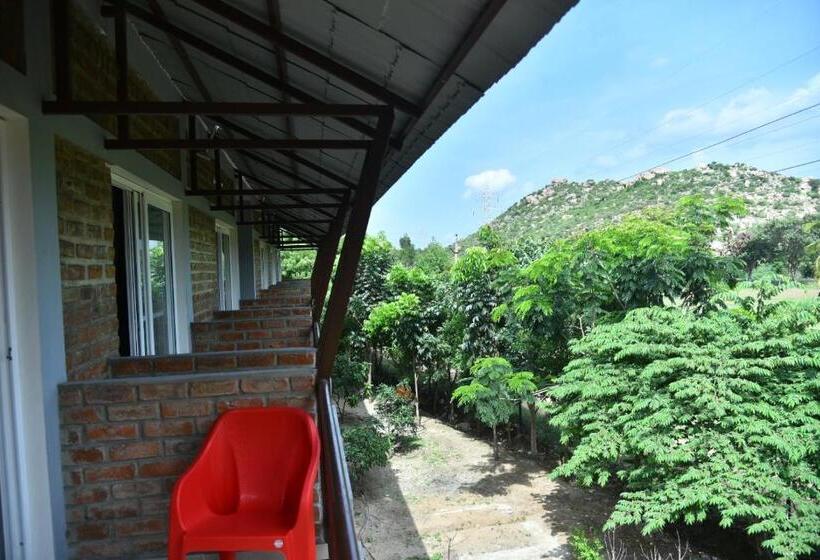 带阳台的豪华间, 3season Resort Hampi