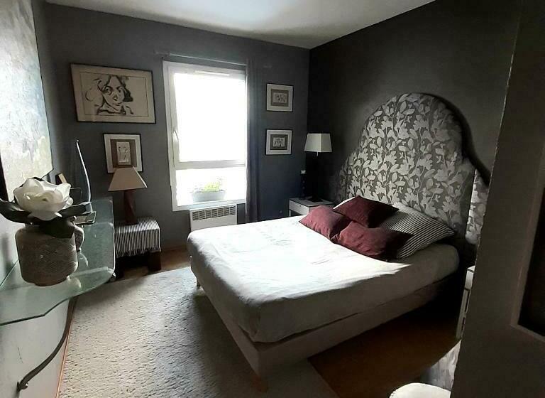 חדר סטנדרט חדר אמבטיה משותף, Chambre Et Jardin