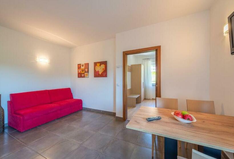 带1个卧室带观景的公寓, Sandhof Ferienwohnungen