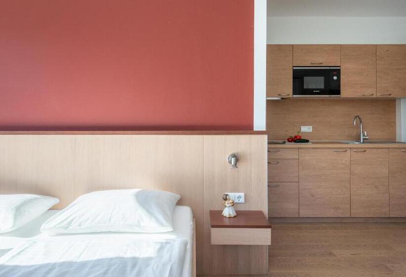 סטודיו סטנדרטי נוף לגינה, Sandhof Ferienwohnungen