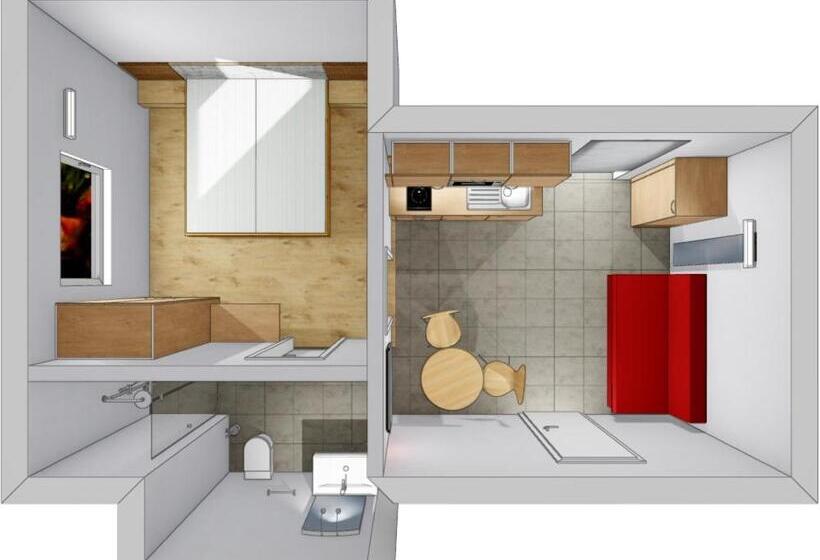 דירת חדר נוף לגינה, Sandhof Ferienwohnungen