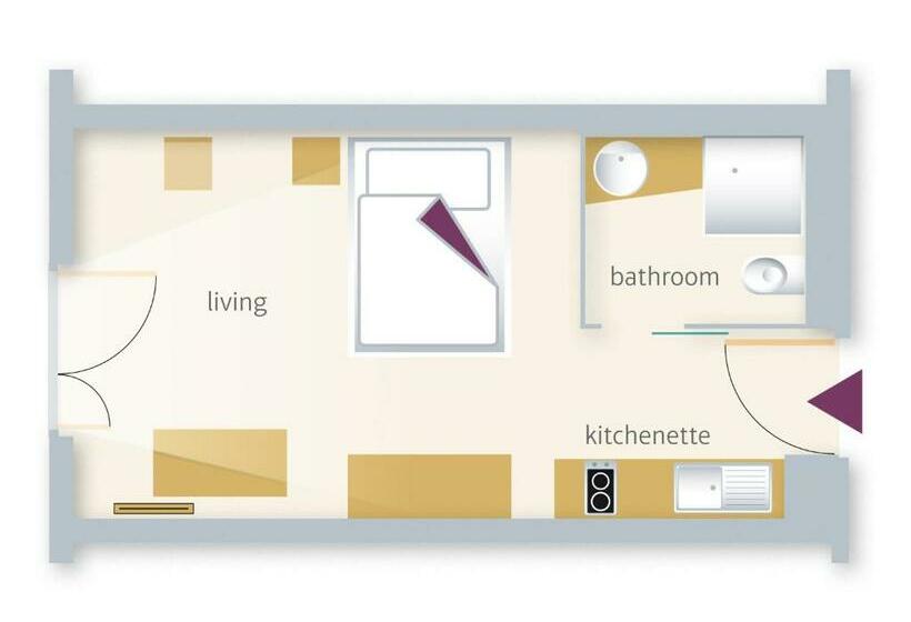 غرفة ديلوكس فردية, East Apart