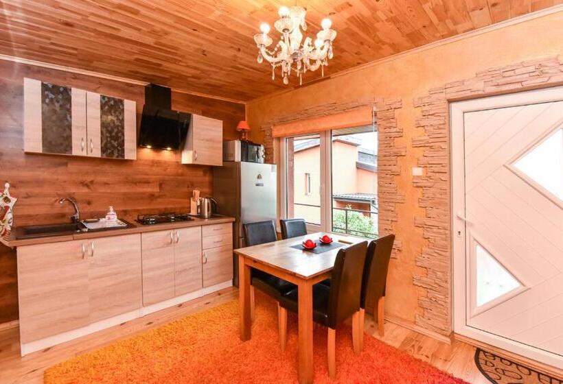 اتاق خانوادگی با چشم‌انداز باغ, Zelta Pirts Guest House