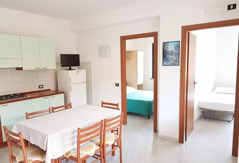 2ベッドルームアパートメント, Villaggio Camping Lungomare