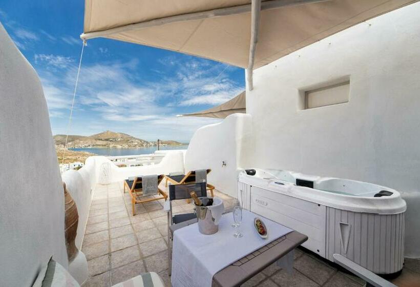 غرفة سوبيريور مطلّة علي البحر, Yades Suites & Spa   Adults Only