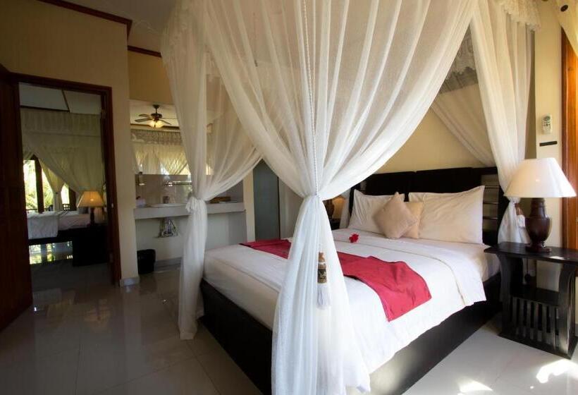 חדר משפחתי נוף לים, Arya Amed Beach Resort And Dive Center