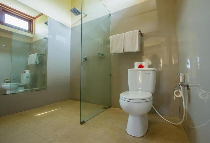 חדר משפחתי נוף לים, Arya Amed Beach Resort And Dive Center