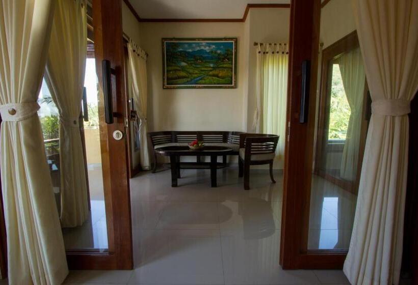 חדר משפחתי נוף לים, Arya Amed Beach Resort And Dive Center