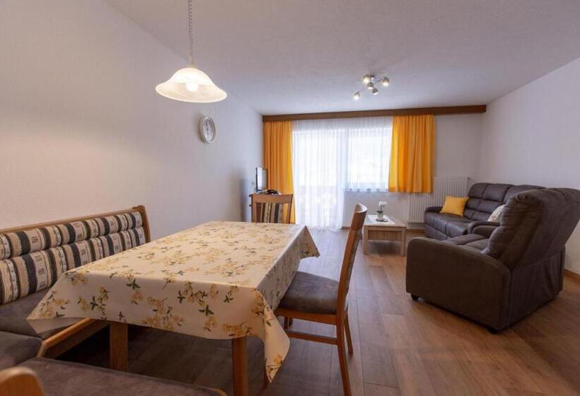 Апартаменты 1 Спальня с Балконом, Gästehaus Alpenstern