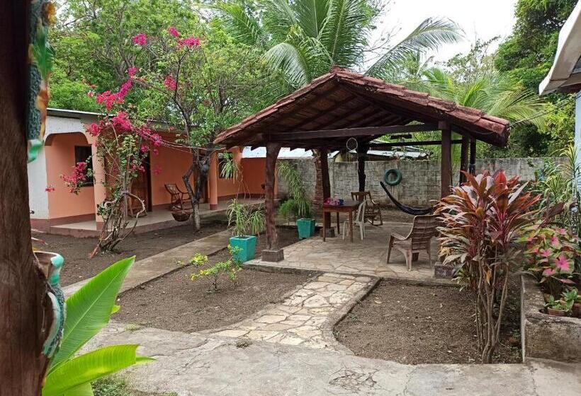 庭の見えるスタンダードトリプルルーム, Ometepe House
