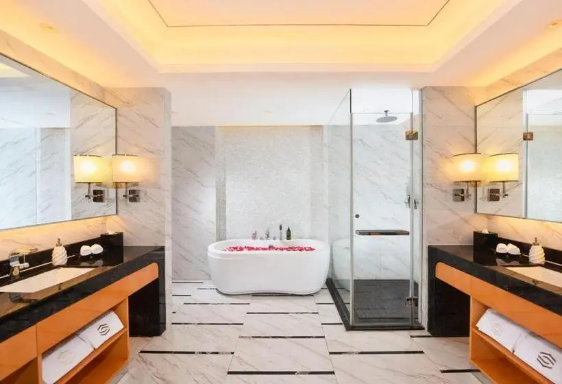 Suite with lake view, 六安曙光铂尊酒店