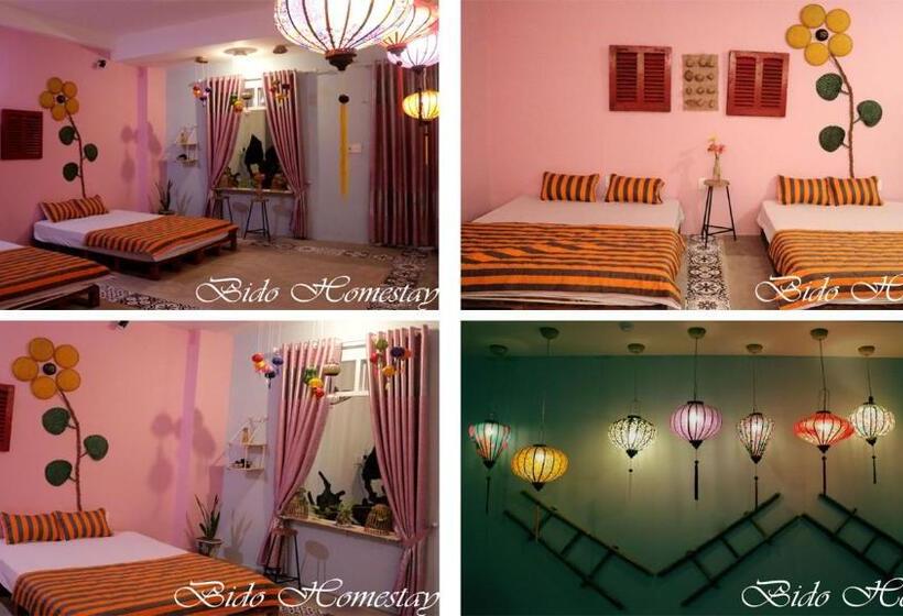 اتاق استاندارد چهار تخته, Bí đỏ Homestay