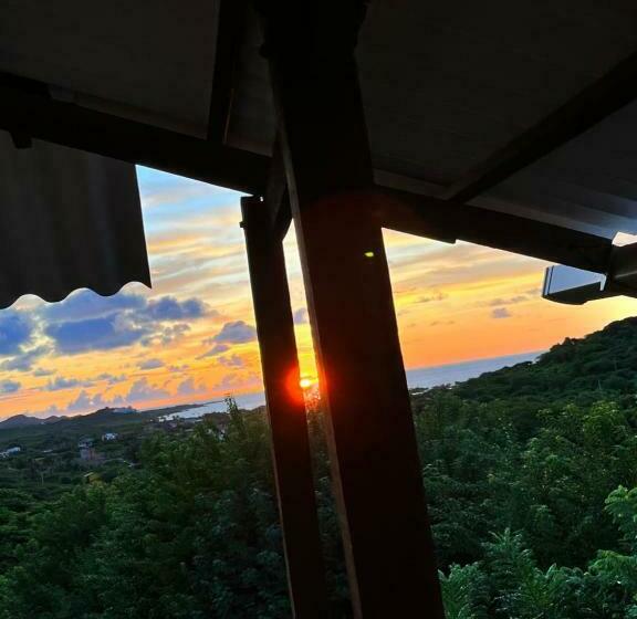 غرفة عائلية مطلّة علي البحر, Palomar Ecocabaña