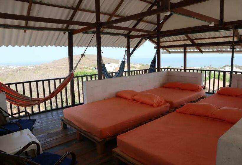 غرفة عائلية مطلّة علي البحر, Palomar Ecocabaña