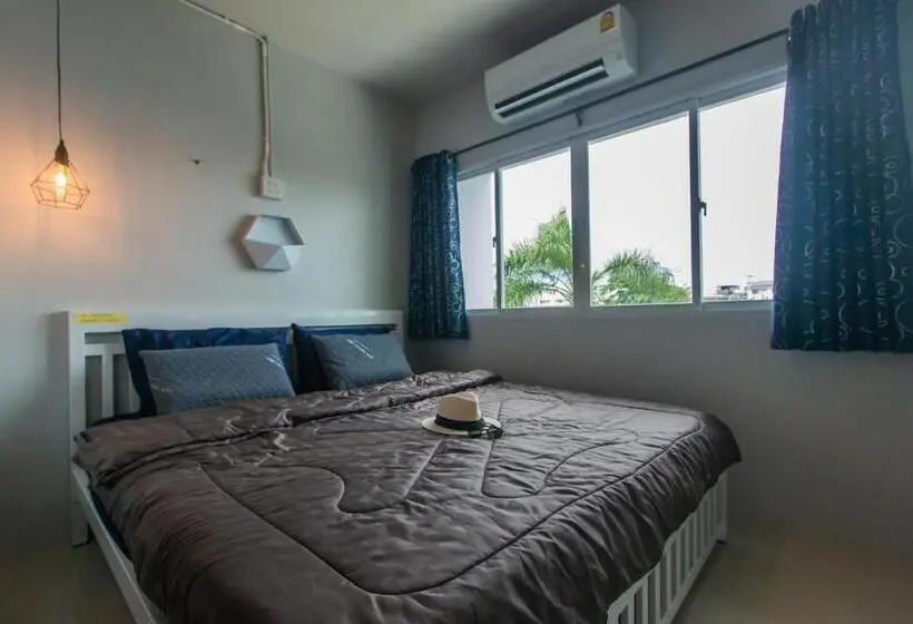 キングサイズベッドのスタンダードルーム, Sida Hostel