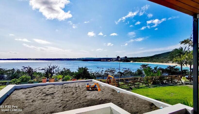 اتاق لوکس با بالکن و چشمانداز دریا, Sky Villa 南灣薇拉海景莊園 包棟villa