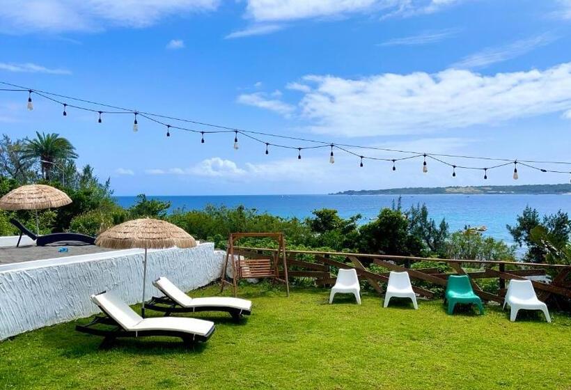 اتاق استاندارد چهار تخته با چشم‌انداز دریا, Sky Villa   南灣薇拉海景莊園 包棟villa