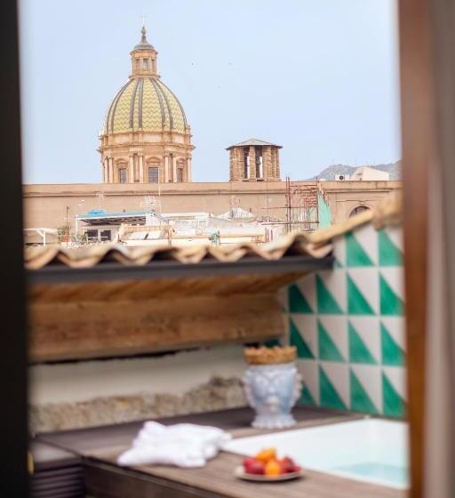 标准间带露台, Sui Tetti Di Balarm Boutique Rooms