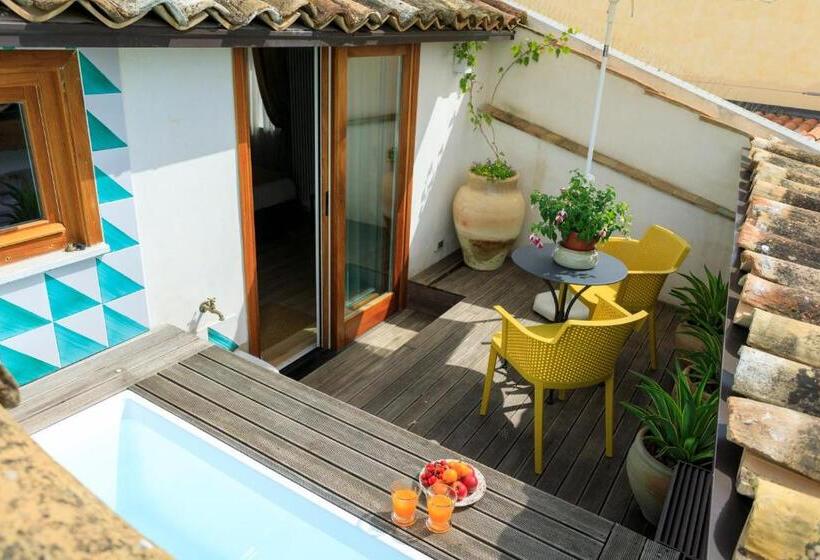 标准间带露台, Sui Tetti Di Balarm Boutique Rooms