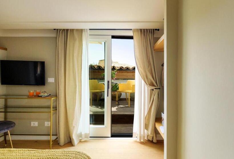 标准间带露台, Sui Tetti Di Balarm Boutique Rooms